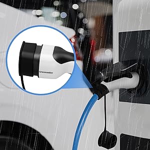 Cáp sạc EV nam đến nữ loại 2 cuộn SAE J1772 loại 1 1 / 3 giai đoạn 3.6KW - 22KW 5