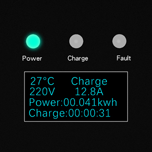 3.5kw 7kw GB/T EV sạc 8A đến 32A Sạc xe điện di động điều chỉnh 3