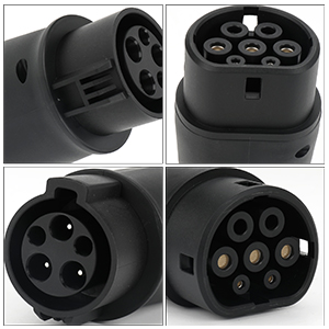 Phương tiện điều chỉnh sạc EV loại 1 đến loại 2 SAE J1772 đến IEC62196 32A 250V 8KW 3