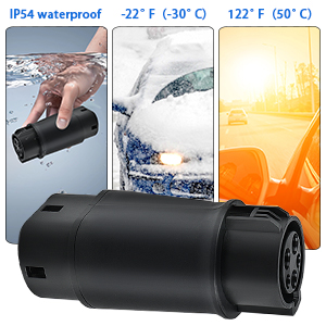 Phương tiện điều chỉnh sạc EV loại 1 đến loại 2 SAE J1772 đến IEC62196 32A 250V 8KW 4