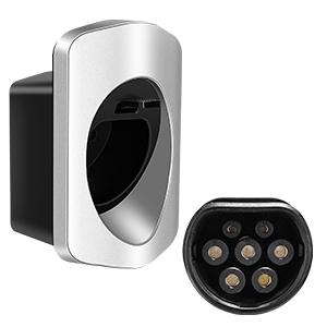 IEC62196-2 Loại 2 EV Plug Holder Charging Cable Organizer Wall Mount Connector 3