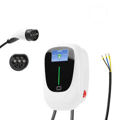 Trạm sạc điện thoại thông minh tại nhà với ứng dụng / DLB / RFID / WIFI / Bluetooth 7kW 11kW 22kW Wallbox EV Charger