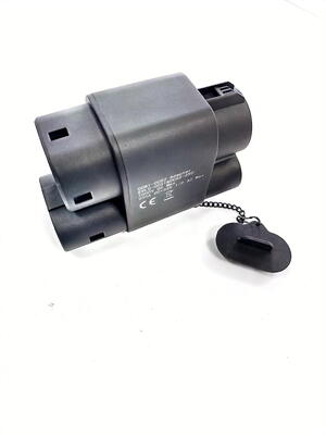 Bộ chuyển đổi phích cắm sạc xe điện Sixpence 250A 1000V CCS1 sang CCS2, sạc nhanh DC cho Tesla Model 3 Y
