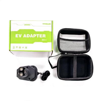 Bộ chuyển đổi sạc nhanh Tesla SIXPENCE CCS2 sang NACS (AC+DC) Phích cắm bộ kết nối EV Tình trạng mới cho Model 3/X/Y/S